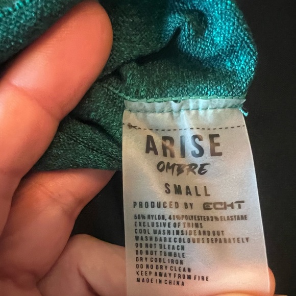 Echt workout outfit - Ombre black-green - Picture 3 of 7